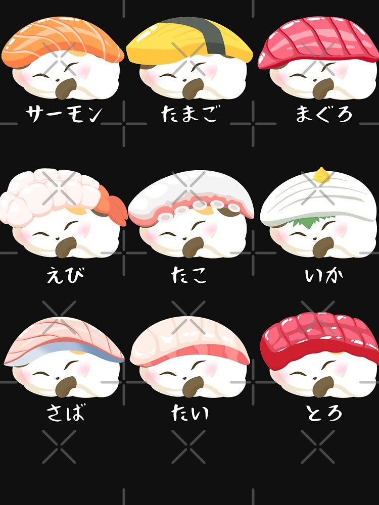 Sushi Cat Neko by dokidokicomics T-Shirts, Hoodie, Sweatshirt | BlankRebels.com (Image 3)