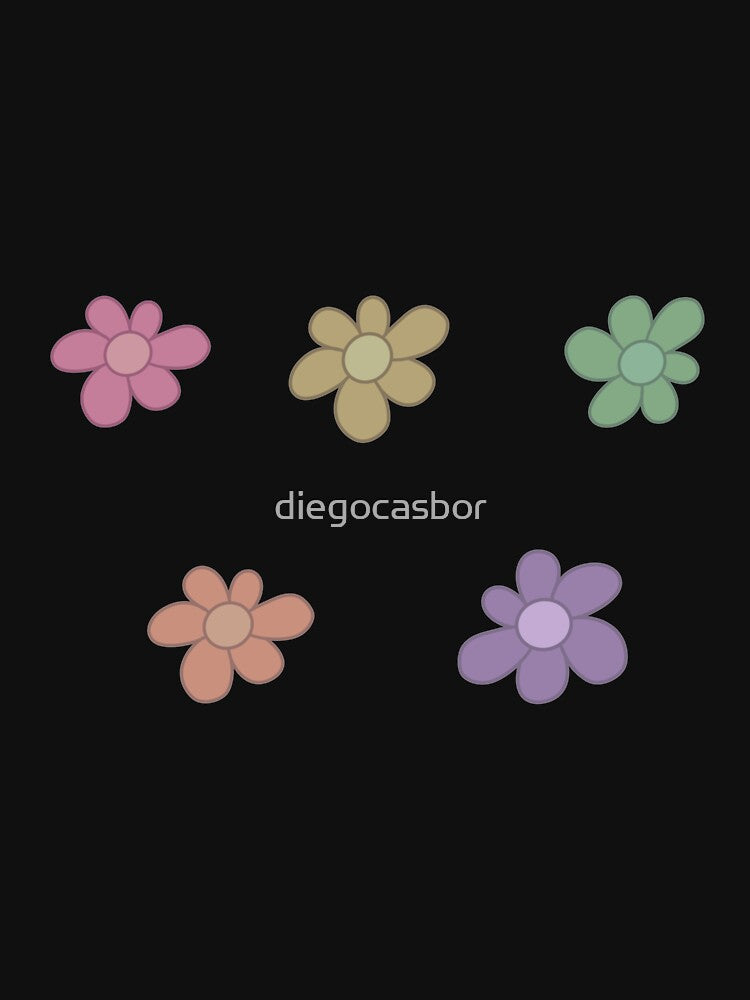 Kid core flowers sticker pack by diegocasbor T-Shirts, Hoodie, Sweatshirt | BlankRebels.com (Image 3)