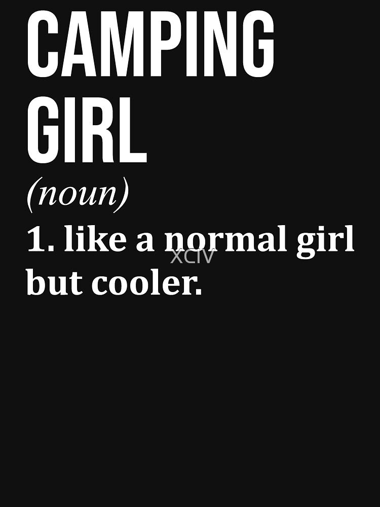 Camping Girl Definition for Women by XCIV T-Shirts, Hoodie, Sweatshirt | BlankRebels.com (Image 3)