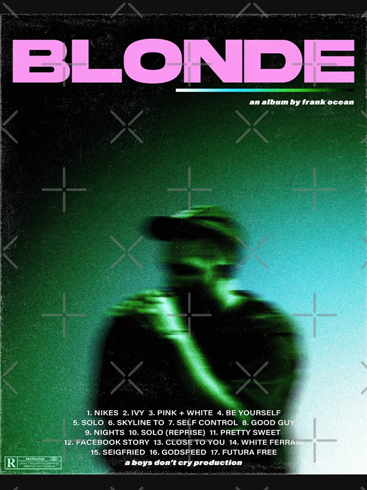 Frank Ocean Blonde "Movie Poster" by JoeMahoney T-Shirts, Hoodie, Sweatshirt | BlankRebels.com (Image 2)