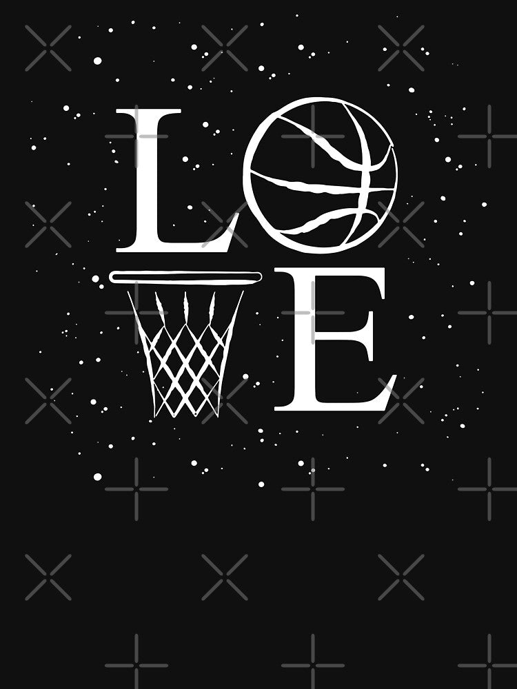 Basketball Love by coolprint T-Shirts, Hoodie, Sweatshirt | BlankRebels.com (Image 3)