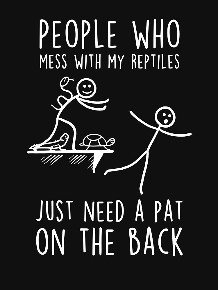 Mess With My Reptiles by Clara Hollins T-Shirts, Hoodie, Sweatshirt | BlankRebels.com (Image 3)