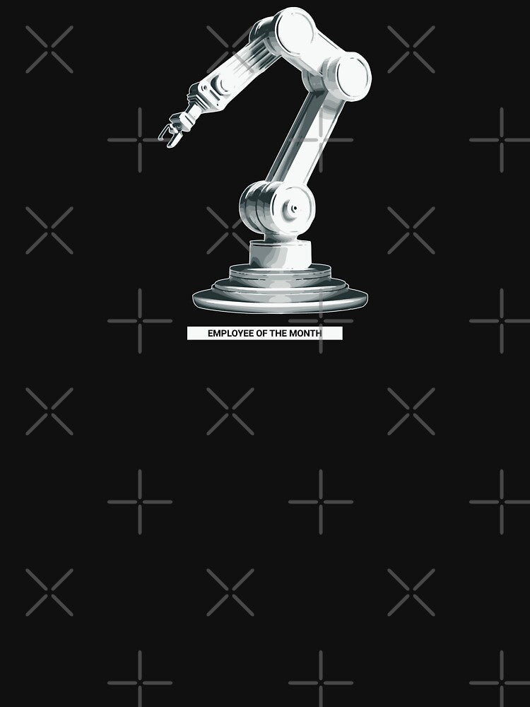 EMPLOYEE OF THE MONTH ROBOT FUNNY by HYPeR-NaTUrE T-Shirts, Hoodie, Sweatshirt | BlankRebels.com (Image 3)
