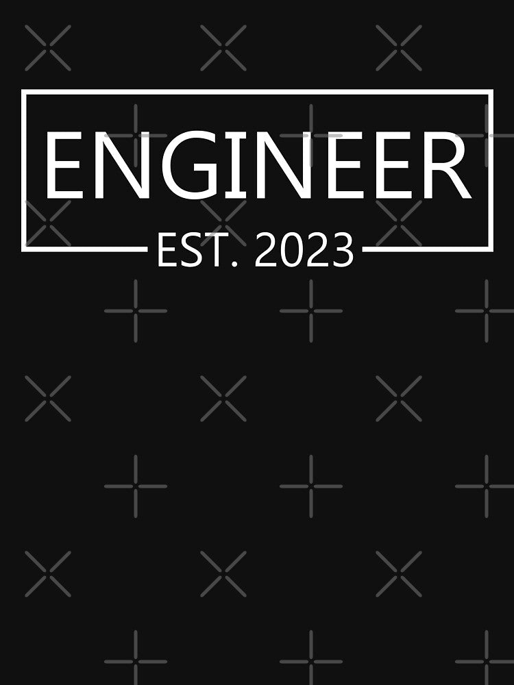 Engineer Lover | Engineer Est 2023 | Best Engineer Ever by AMINE  ★★★★★ T-Shirts, Hoodie, Sweatshirt (Image 3)