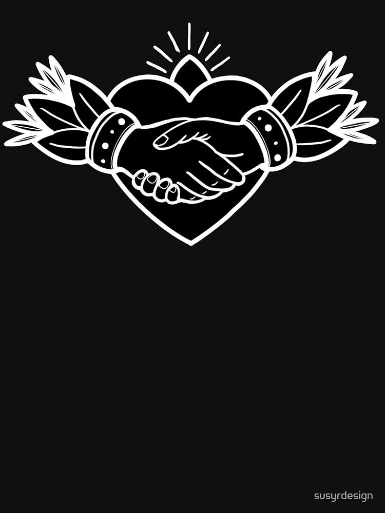 Friends forever tattoo style inverse by susyrdesign T-Shirts, Hoodie, Sweatshirt | BlankRebels.com (Image 3)
