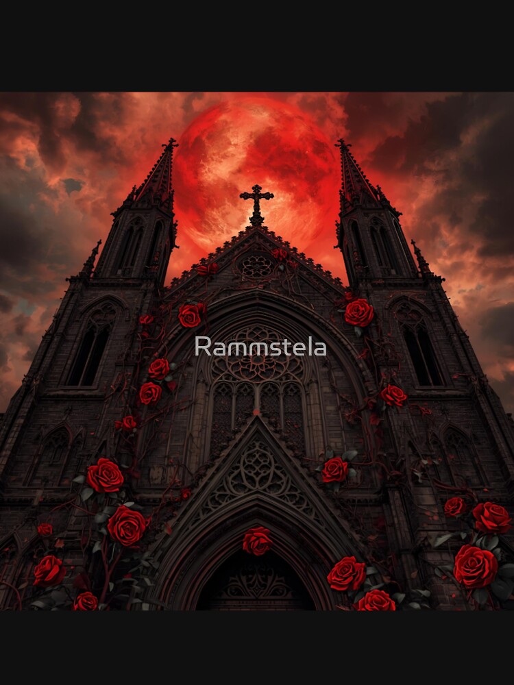 Gothic Church by Rammstela T-Shirts, Hoodie, Sweatshirt | BlankRebels.com (Image 2)