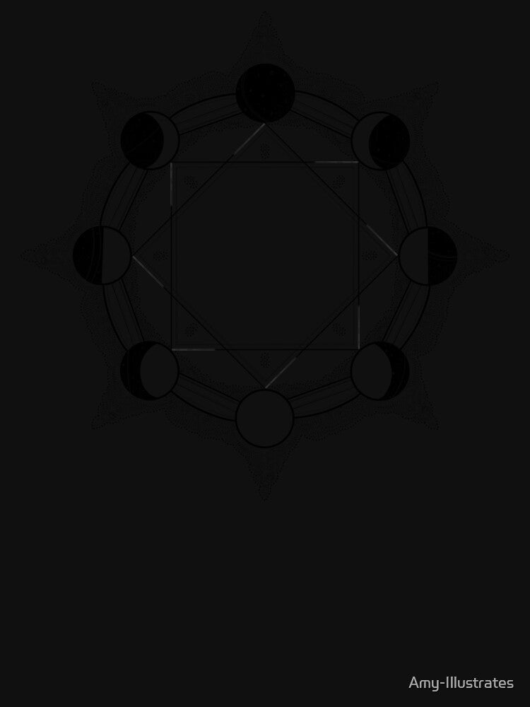 Lunar Phase by Amy-Illustrates T-Shirts, Hoodie, Sweatshirt | BlankRebels.com (Image 3)