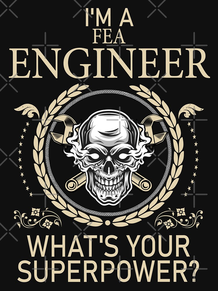 Funny FEA Engineer What's Your SuperPower by LifeGoods103 T-Shirts, Hoodie, Sweatshirt | BlankRebels.com (Image 3)