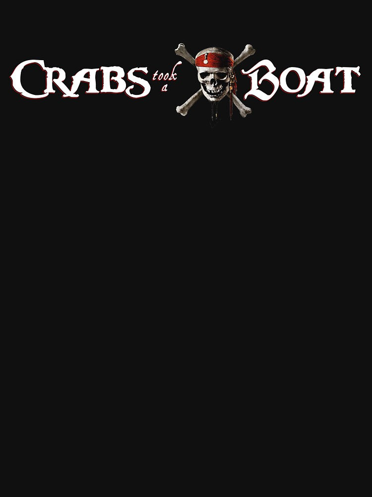Crabs Took a Boat by WPPosters T-Shirts, Hoodie, Sweatshirt | BlankRebels.com (Image 3)