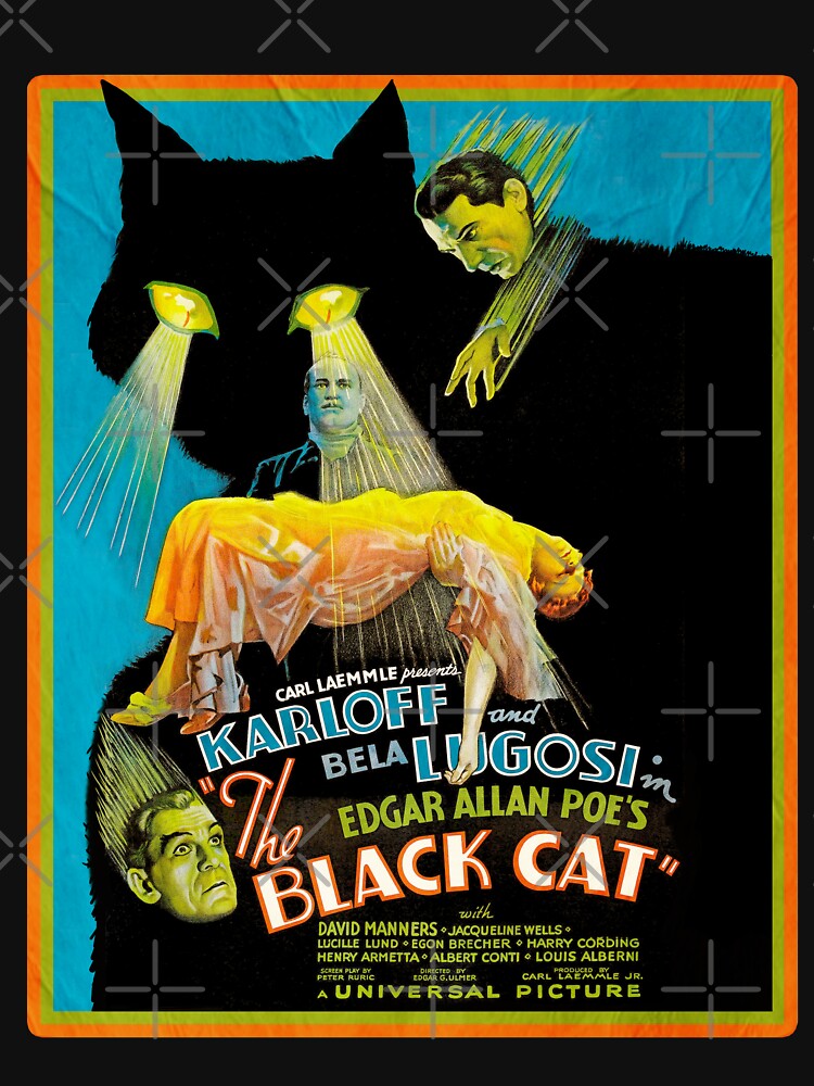 Black Cat (1934) Posters by TeeARTHY T-Shirts, Hoodie, Sweatshirt | BlankRebels.com (Image 3)