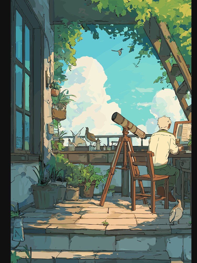 Vintage Binoculars Bird Watching Light Academia by bapupa T-Shirts, Hoodie, Sweatshirt | BlankRebels.com (Image 3)