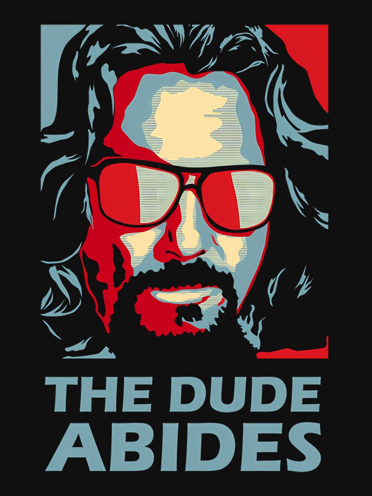 The Dude Abides Man by Steporres T-Shirts, Hoodie, Sweatshirt | BlankRebels.com (Image 3)