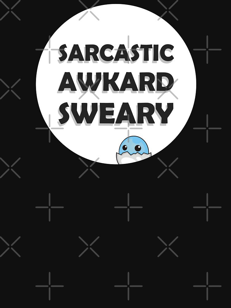 sarcastic awkward sweary by GoranDesign T-Shirts, Hoodie, Sweatshirt | BlankRebels.com (Image 3)