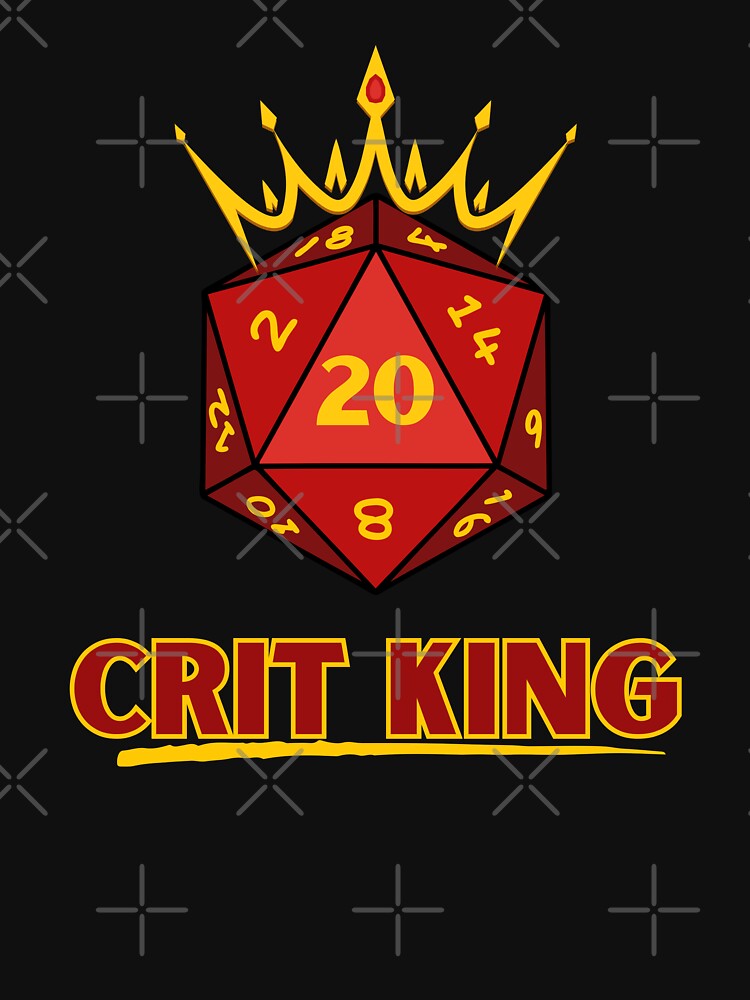 Crit King by Solace Guard T-Shirts, Hoodie, Sweatshirt | BlankRebels.com (Image 3)