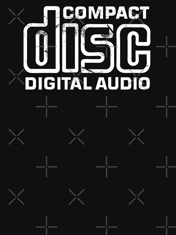 Compact Disc (distressed design) by siggyspatsky