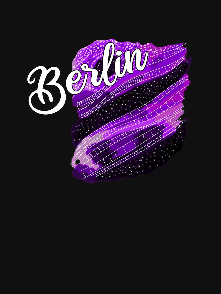 Berlin Lettering Artistic by AOCreativeProd T-Shirts, Hoodie, Sweatshirt | BlankRebels.com (Image 3)