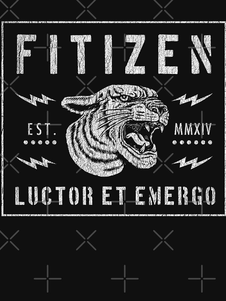 Fitizen Tiger by yoshi77 T-Shirts, Hoodie, Sweatshirt | BlankRebels.com (Image 2)