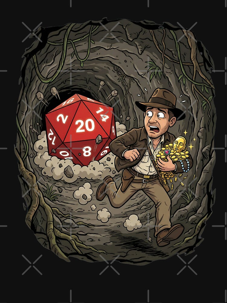 Funny RPG Gamer Adventure Dice Escape Art by Fenay Designs T-Shirts, Hoodie, Sweatshirt | BlankRebels.com (Image 3)