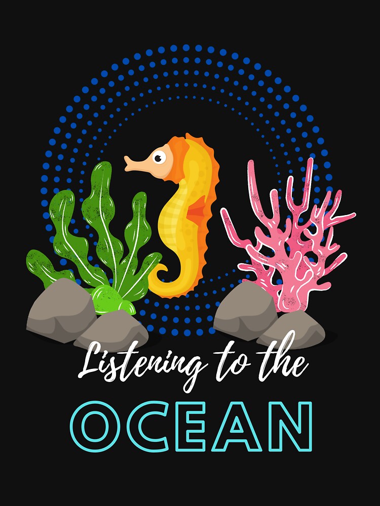 Listening to the ocean by Spreading Smile T-Shirts, Hoodie, Sweatshirt | BlankRebels.com (Image 3)