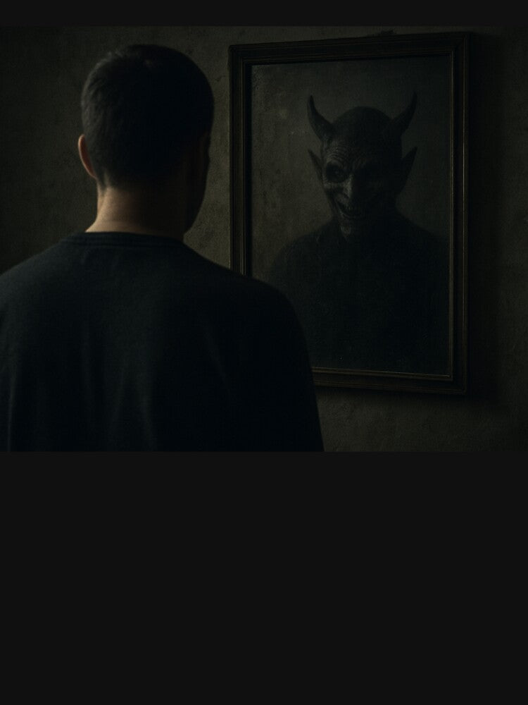 The Demon That Sleeps in the Mirror by Alma fortalecida1 T-Shirts, Hoodie, Sweatshirt | BlankRebels.com (Image 3)