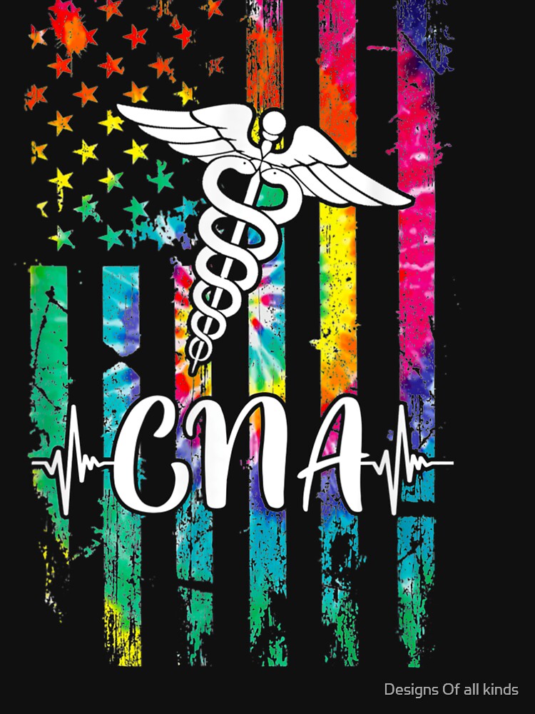 CNA colorful flag - CNA Nursing by Designs Of all kinds T-Shirts, Hoodie, Sweatshirt | BlankRebels.com (Image 3)