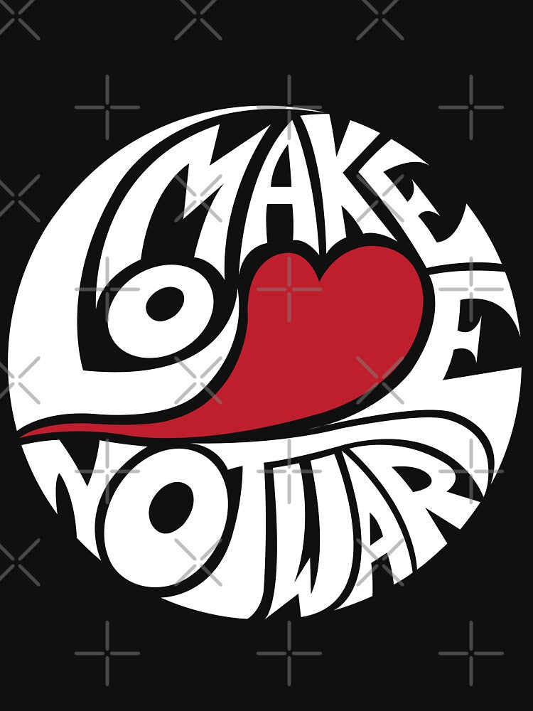 Make Love Not War - WHITE by DarkSunglasses T-Shirts, Hoodie, Sweatshirt | BlankRebels.com (Image 3)