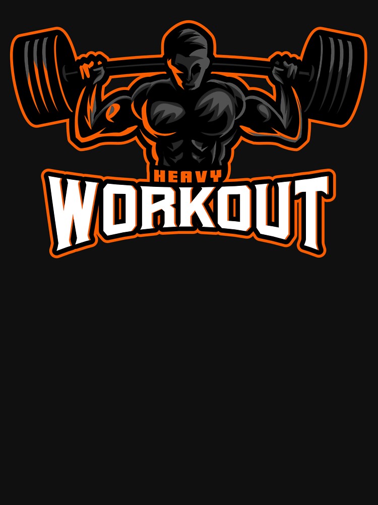 HEAVY WORKOUT by MJ96-PRO T-Shirts, Hoodie, Sweatshirt | BlankRebels.com (Image 3)