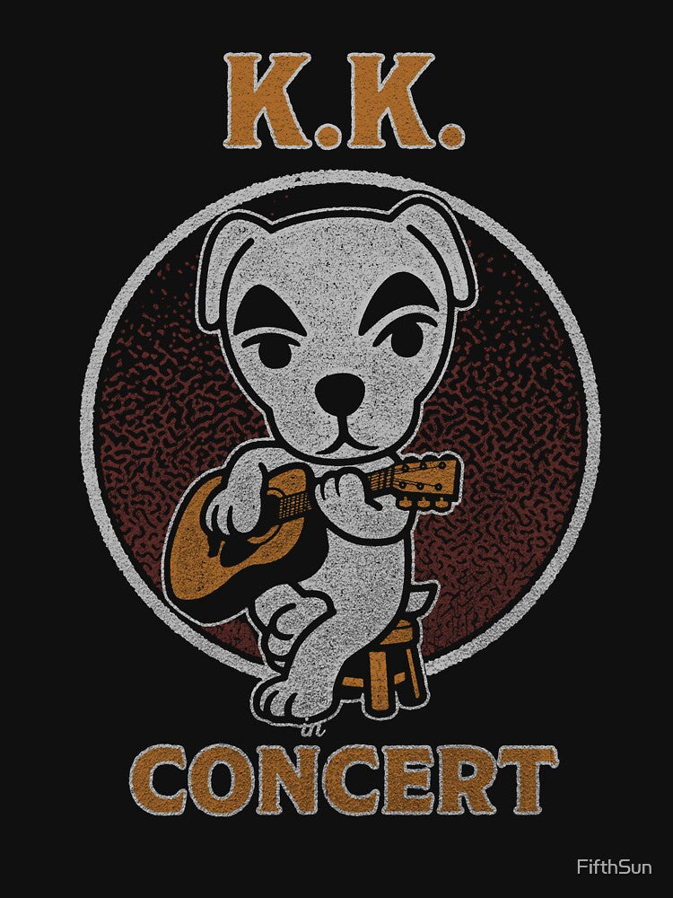 Animal Crossing: New Horizons K.K. Slider In Concert Vintage by FifthSun T-Shirts, Hoodie, Sweatshirt (Image 3)
