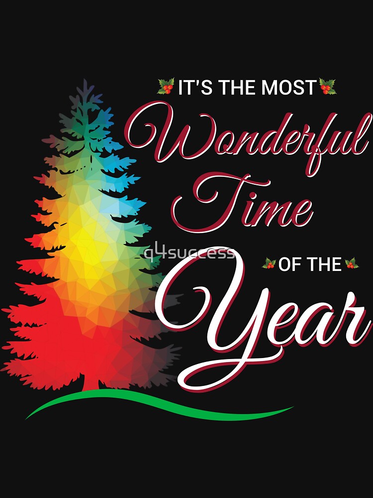 Most Wonderful Time Of Year Holiday Shirt for Christmas by q4success Hoodie, Sweatshirt | BlankRebels.com (Image 3)