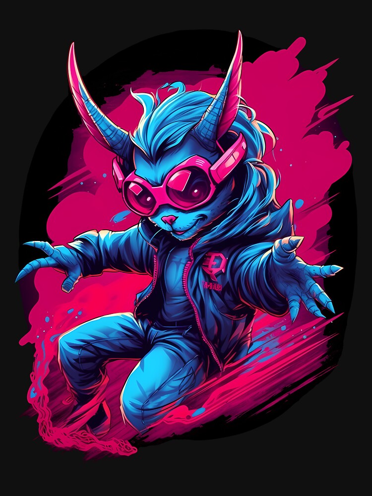 Cool Mischievous Kawaii Succubus Bursting with Demonic Charm by BrobocopPrime T-Shirts, Hoodie, Sweatshirt (Image 3)
