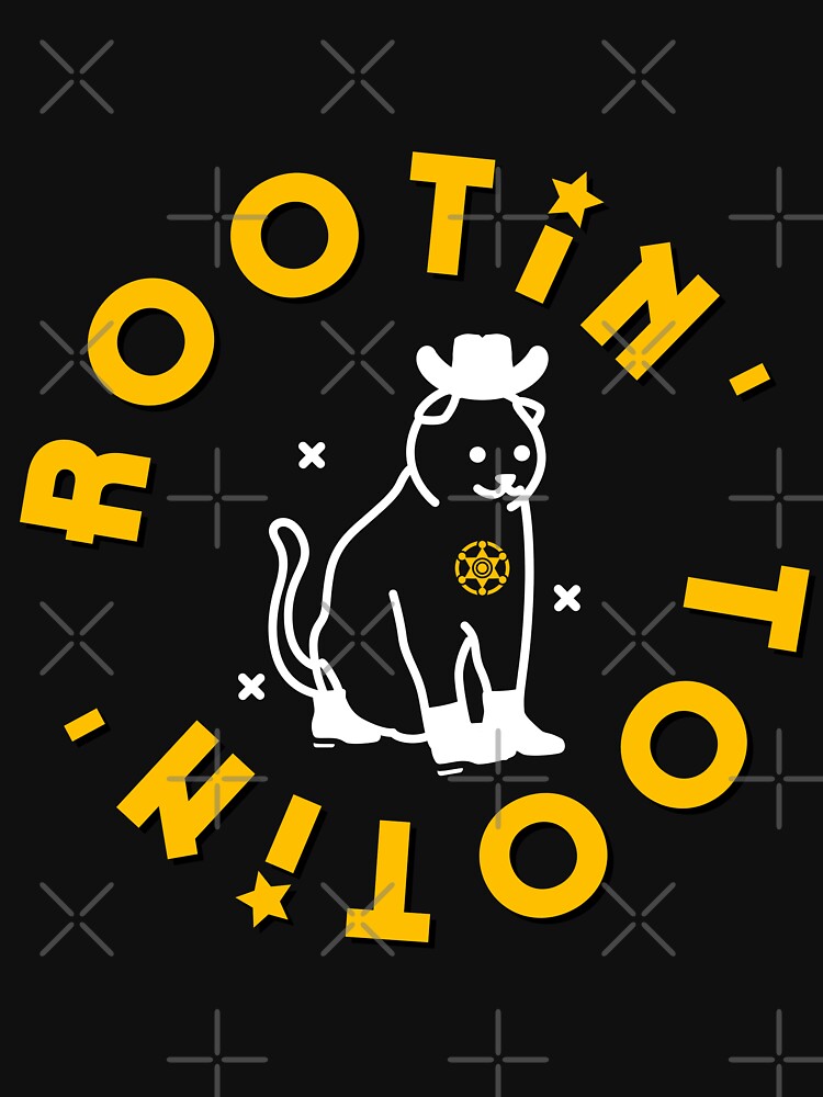 Rootin Tootin Cat In Boots and Cowboy Hat by Andy Hilaire T-Shirts, Hoodie, Sweatshirt | BlankRebels.com (Image 3)