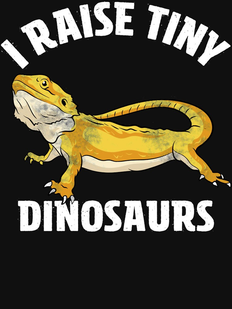 I Raise Tiny Dinosaurs Bearded Dragon Mom Dad Gift by SharonArtStudio T-Shirts, Hoodie, Sweatshirt (Image 3)