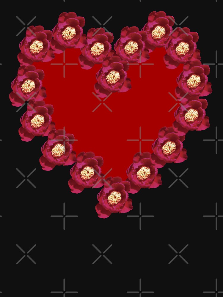 Happy Valentine Day - Peony Love by EunsooLee T-Shirts, Hoodie, Sweatshirt | BlankRebels.com (Image 3)