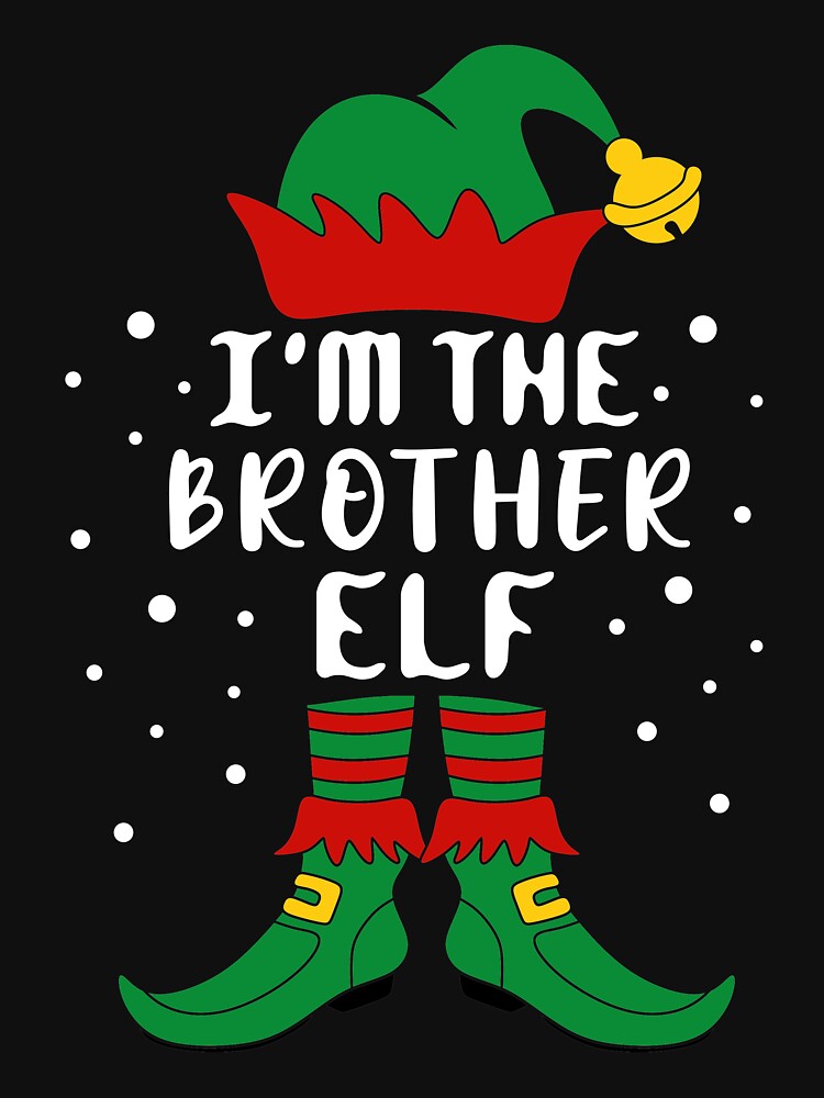 Matching Christmas I'm The Brother Elf by khaled11591 T-Shirts, Hoodie, Sweatshirt | BlankRebels.com (Image 3)