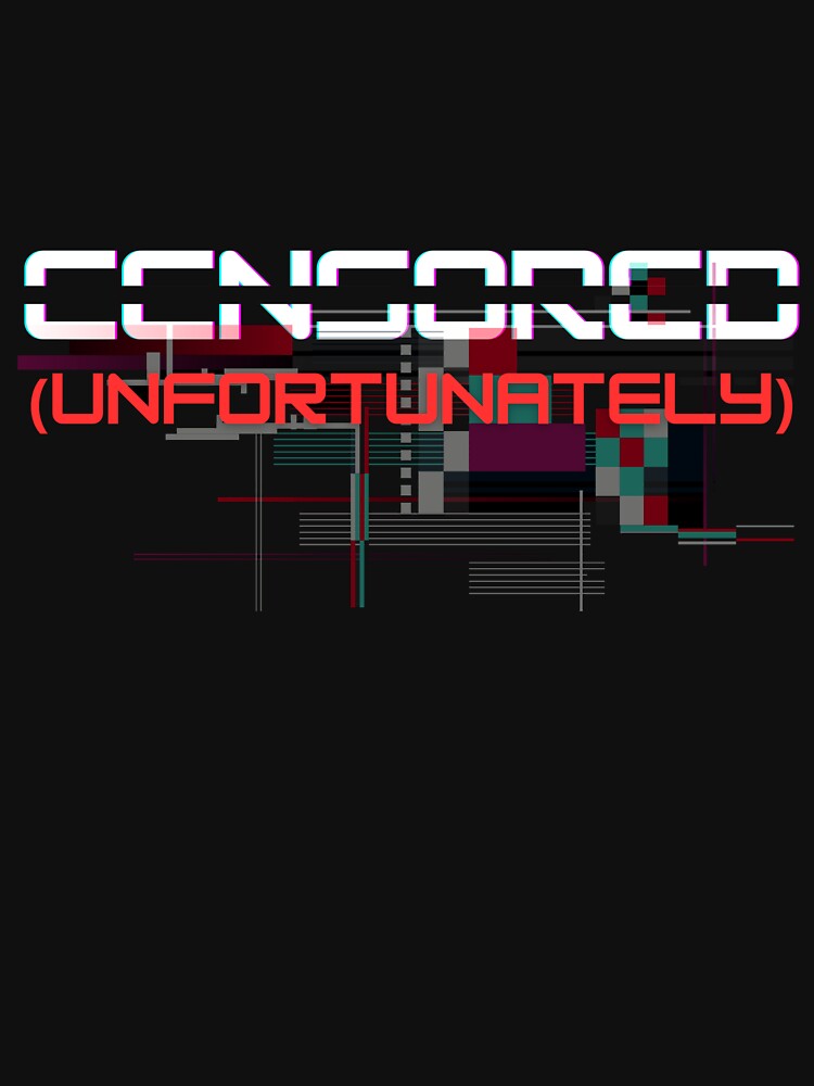 Censored T-Shirt by Monarchic Hoodie, Sweatshirt | BlankRebels.com (Image 3)