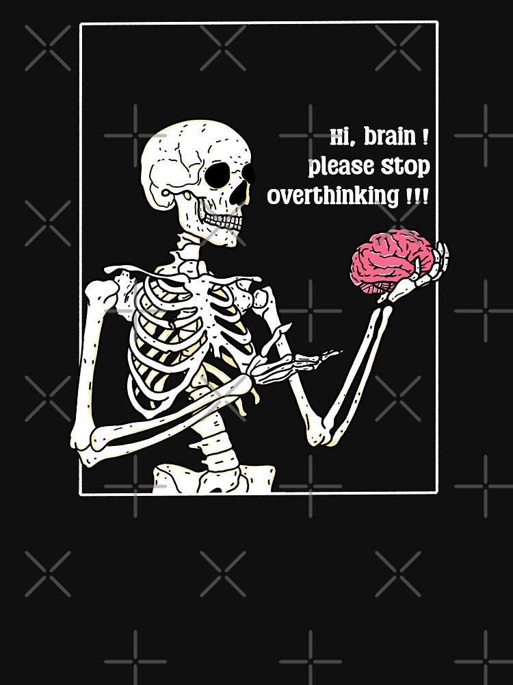 Stop Overthinking by Kimprut T-Shirts, Hoodie, Sweatshirt | BlankRebels.com (Image 3)