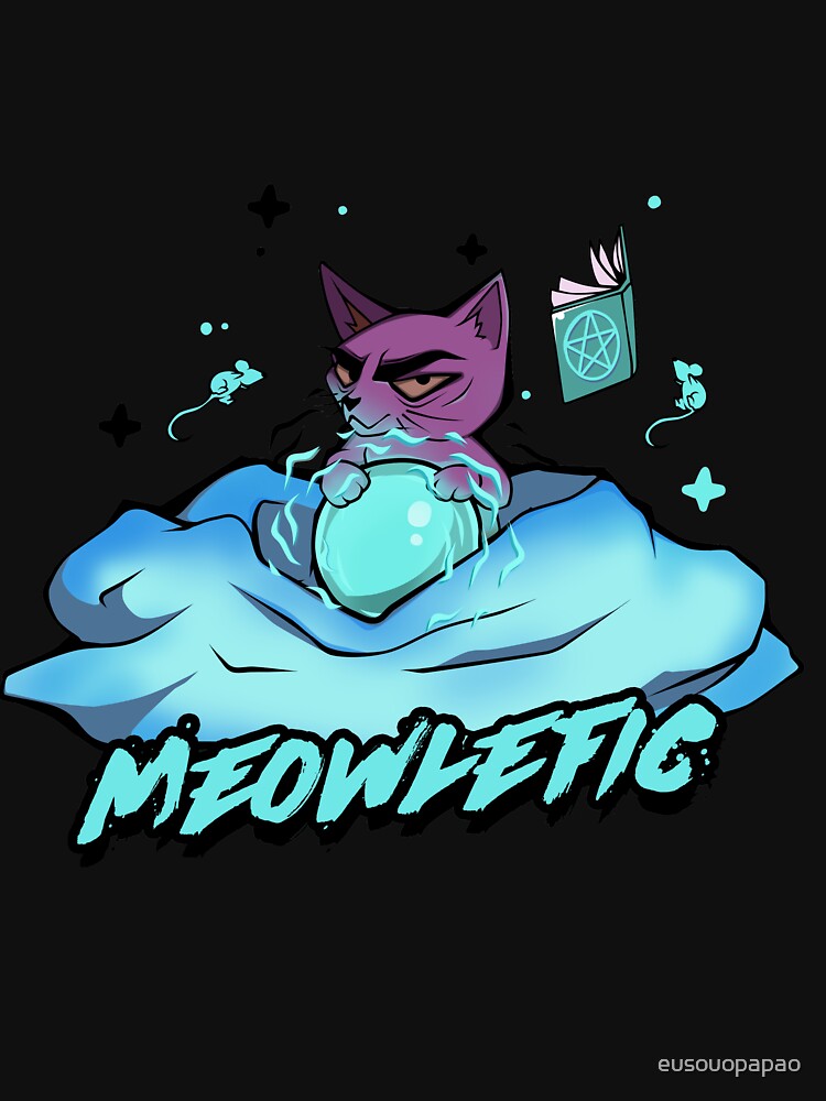 The Meowlefic Cat by eusouopapao T-Shirts, Hoodie, Sweatshirt | BlankRebels.com (Image 3)