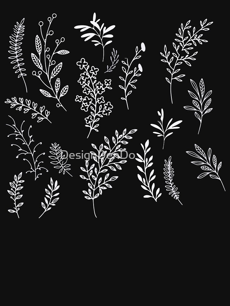 Botanical, Vintage Wildflower, Flower, Vintage Botanical, Vintage Flower by DesignDenDo ⭐⭐⭐⭐⭐ T-Shirts, Hoodie,... (Image 3)