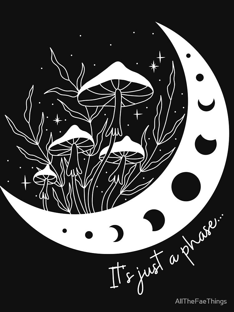 It's Just a Phase by AllTheFaeThings T-Shirts, Hoodie, Sweatshirt | BlankRebels.com (Image 3)
