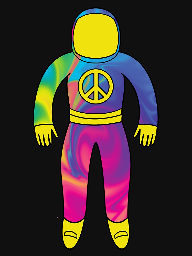 Peace Astronaut by mrtraz T-Shirts, Hoodie, Sweatshirt | BlankRebels.com (Image 3)