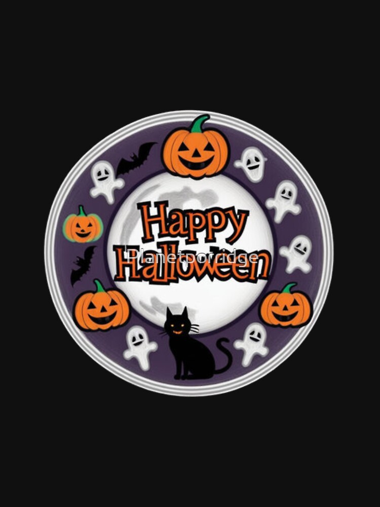 Halloween Artwork Happy Halloween by Planetporridge T-Shirts, Hoodie, Sweatshirt | BlankRebels.com (Image 3)