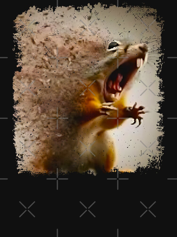 Funny Disintegrating Squirrel Meme by Eh Plus Designs