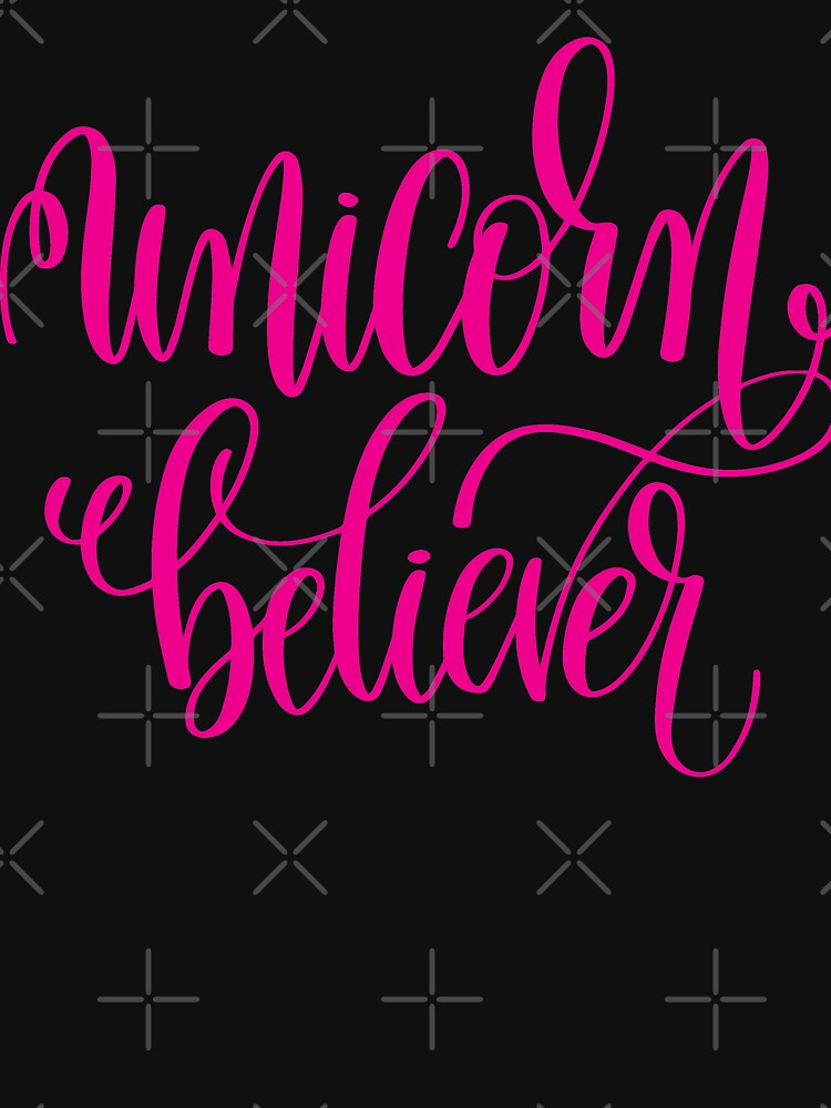Unicorn Believer  Kid Art  Inspirational Quote by ProjectX23 T-Shirts, Hoodie, Sweatshirt | BlankRebels.com (Image 3)