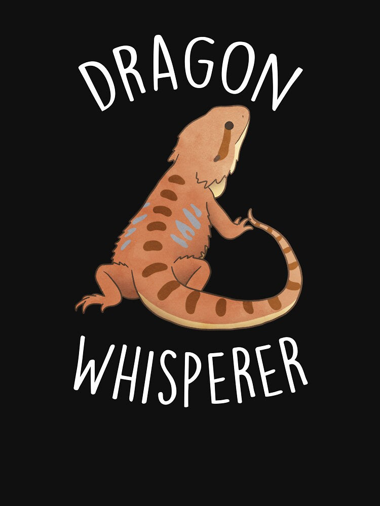 Bearded Dragon Whisperer by Clara Hollins T-Shirts, Hoodie, Sweatshirt | BlankRebels.com (Image 3)