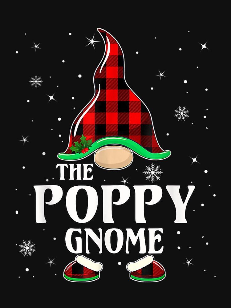 Poppy Gnome Buffalo Plaid Matching Family Christmas Pajama by brita797 T-Shirts, Hoodie, Sweatshirt (Image 3)