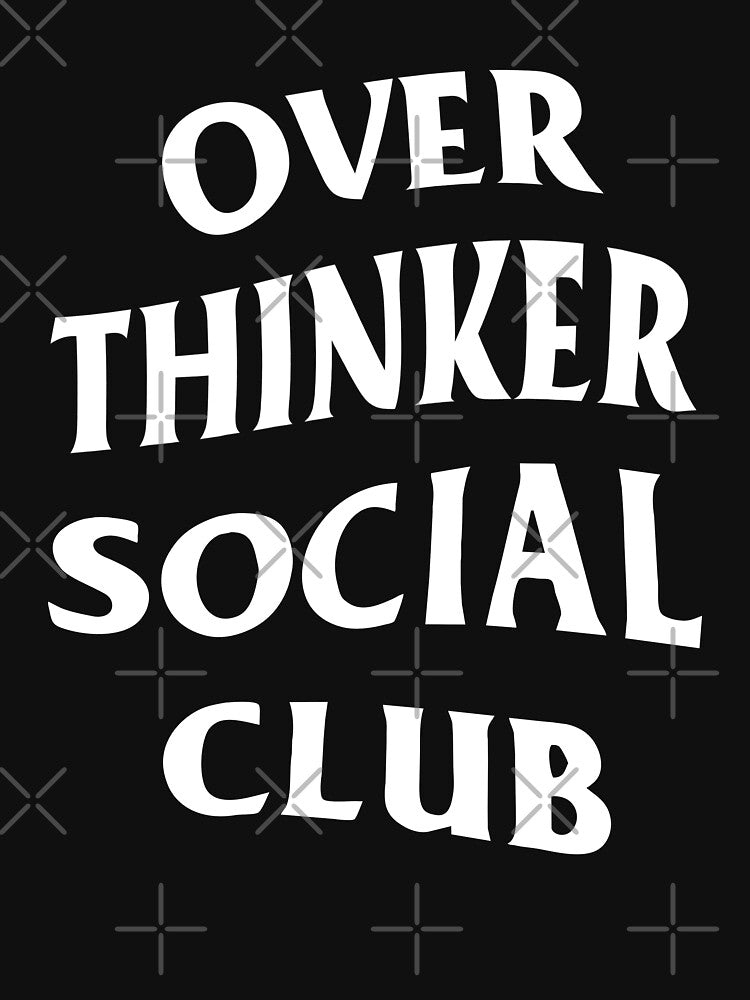Overthinker Social Club by DFerraz T-Shirts, Hoodie, Sweatshirt | BlankRebels.com (Image 3)