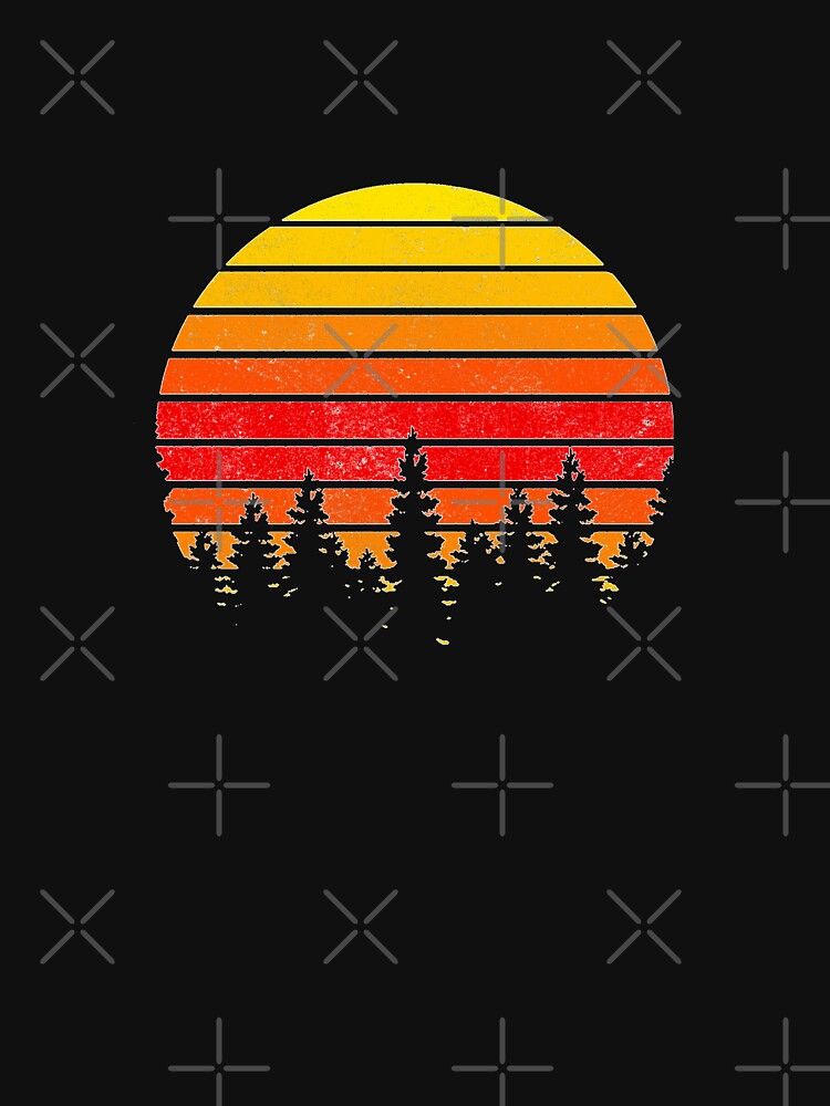 Distressed Vintage Sunset by BitsndPieces T-Shirts, Hoodie, Sweatshirt | BlankRebels.com (Image 3)