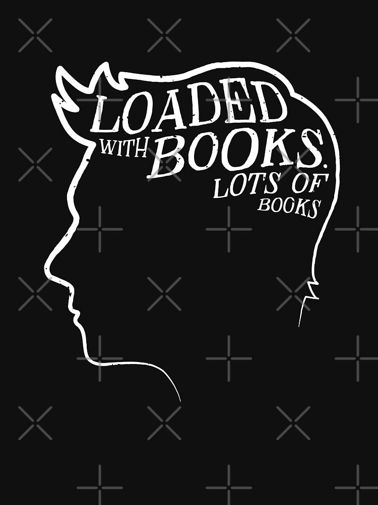 Brain Books Bookworm Silhouette by Geek Updated T-Shirts, Hoodie, Sweatshirt | BlankRebels.com (Image 3)