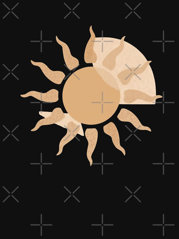 Sand Sunburst Minimalist Design by Erik Visnievskij T-Shirts, Hoodie, Sweatshirt | BlankRebels.com (Image 3)
