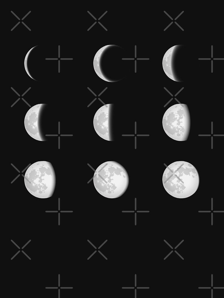 Moon moon phase by DerSenat T-Shirts, Hoodie, Sweatshirt | BlankRebels.com (Image 3)